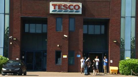 Tesco's customer engagement centre in Cardiff