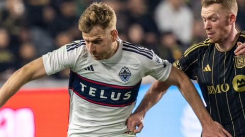 Stuart Armstrong in action for Vancouver Whitecaps