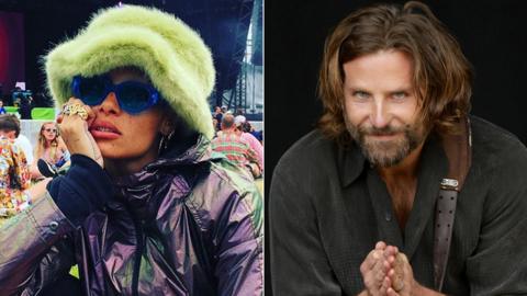 Adwoa Aboah and Bradley Cooper