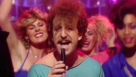 Matthew Wilder performs on Top of the Pops in 1984