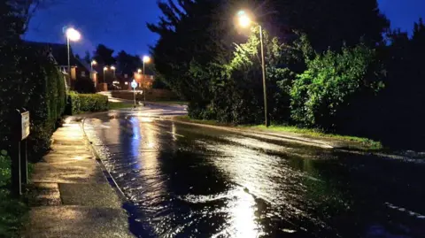 Flooding in Cropwell Bishop