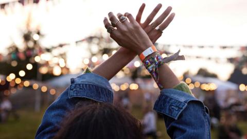 Stock image of festival