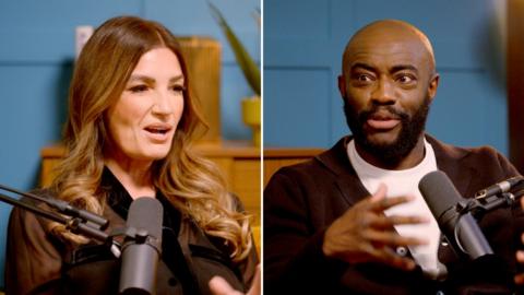 Baroness Brady and Tim Campbell