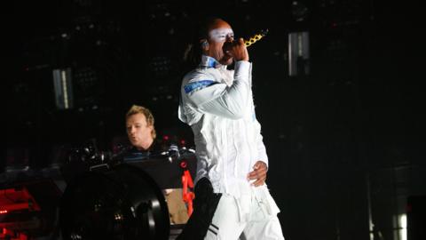 The Prodigy perform Omen at Glastonbury 2025