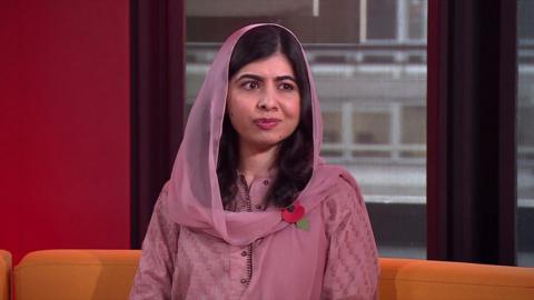 Malala Yousafzai on the Andrew Marr show