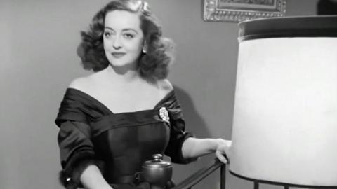 Bette Davis in a scene from All About Eve