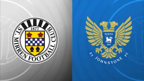 St Mirren and St Johnstone badges