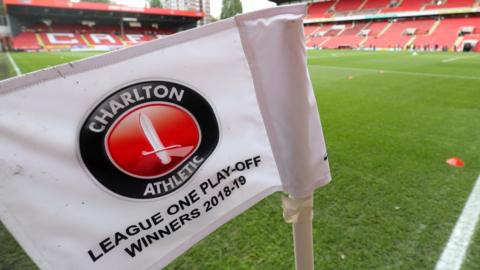 Charlton Athletic corner flag