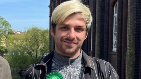 Green Party councillor Alex Catt