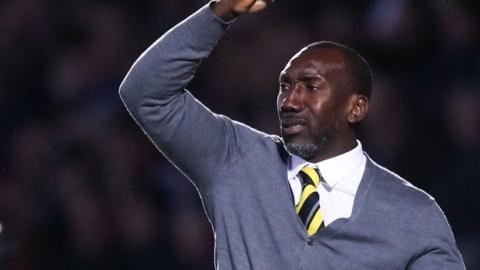 Jimmy Floyd Hasselbaink returned to Burton for his second stint as manager in January 2021