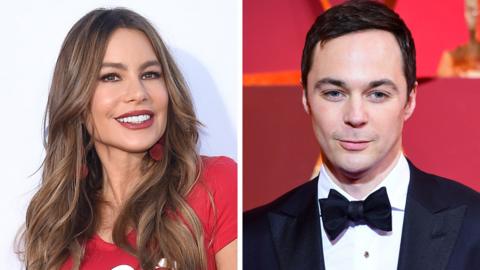 Sofia Vergara and Jim Parsons