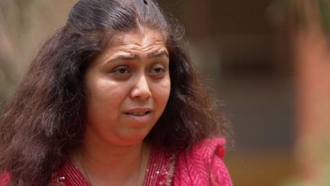 Shweta Parihar, wife of Air India crash victim