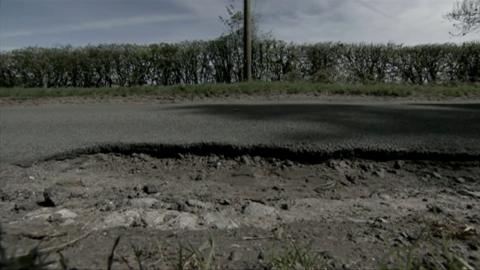 South Yorkshire Mayor Oliver Coppard says 'Potholes leave roads like Olympic slalom'.