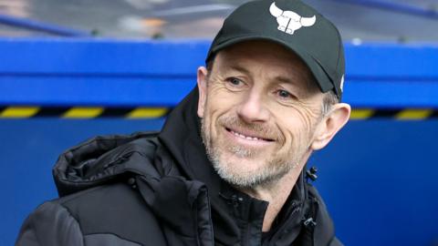 Gary Rowett smiling