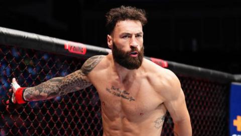 Paul Craig before his fight against Andre Muniz in 2023