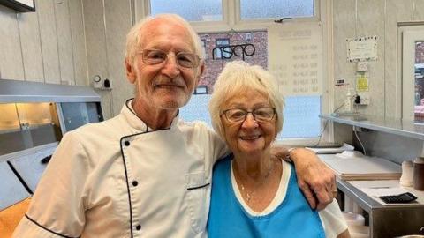 Jeff and Kate Armstrong are retiring after 35 years running The Chip Pan in Ashton-in-Makerfield