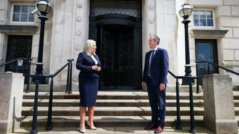 Michelle O'Neill and Paul Givan
