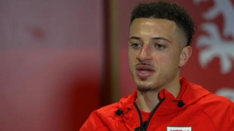 Ethan Ampadu speaks to BBC Sport Wales