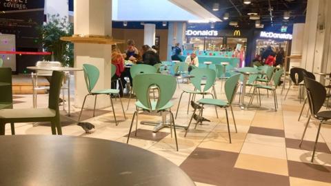 Waverley Mall food court Pic: Angie Brown