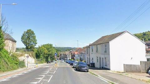 A google street view of Folkestone Road.