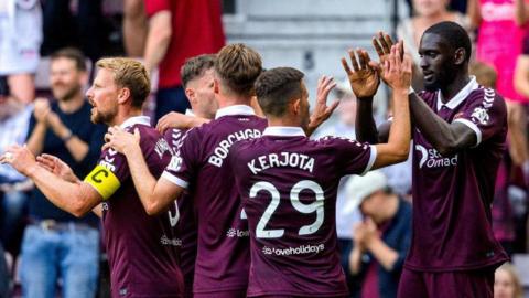 Hearts will be in the Champions League qualifying draw later today