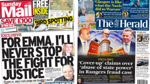Scotland's papers: 1 June
