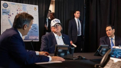 Inside the Mar-a-Lago war room as Trump monitored US-Israeli strikes on Iran