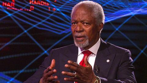 Kofi Annan, former UN Secretary General