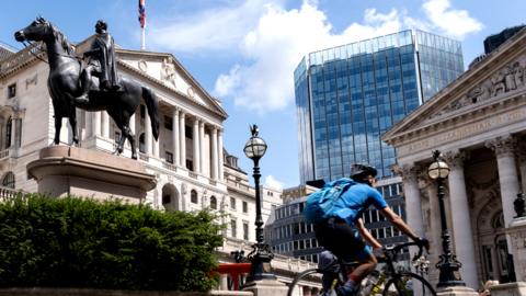 Bank of England in London