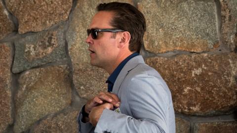 James Murdoch, chief executive officer of 21st Century Fox, attends the annual Allen & Company Sun Valley Conference, July 5, 2016 in Sun Valley, Idaho.