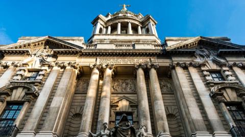 Stock image of the Old Bailey court