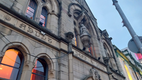 The Georgian-fronted Deaf Institute building in Manchester