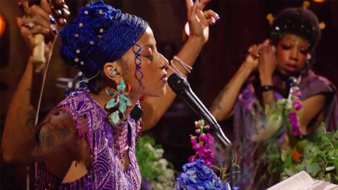 Aja Monet performs live in the Later... with Jools Holland.