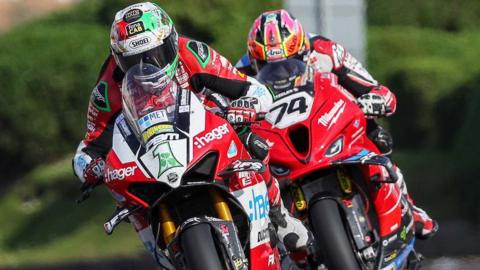 Glenn Irwin and Davey Todd