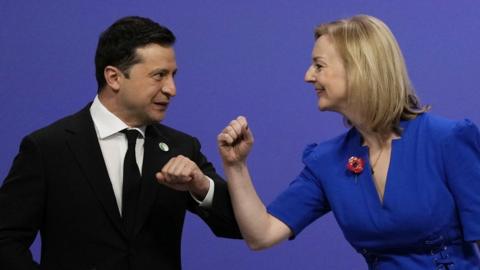 Zelensky and Truss