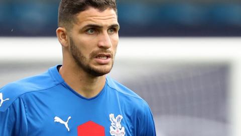 Ryan Inniss in action for Crystal Palace