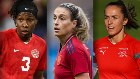 Kadeisha Buchanan, Alexia Putellas, Lia Walti