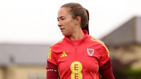 Laura Hughes in Wales training 