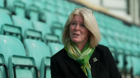 Northampton Saints chair Ella Bevan