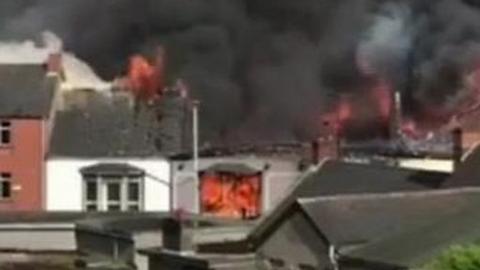 Ballymena fire