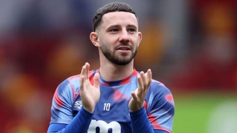 Conor Chaplin, pictured in Ipswich training kit