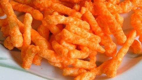 Close-up of Cheetos