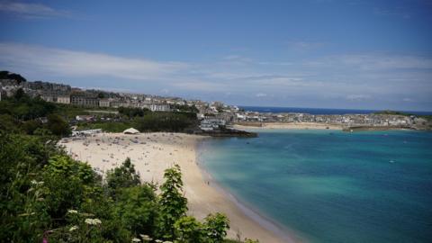 Cornwall beach