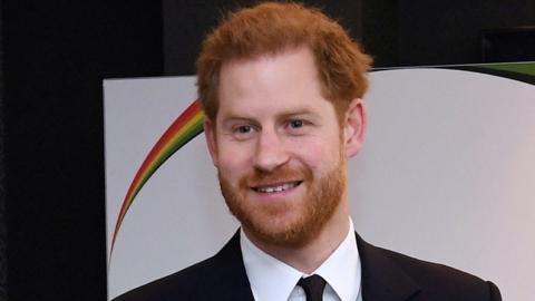 Prince Harry at UK-Africa Investment Summit in London on 20 January