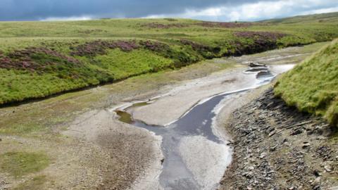 Llyn Aled, Mynydd Hiraethog