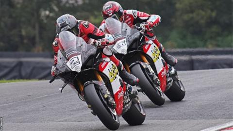 Glenn Irwin and Tommy Bridewell