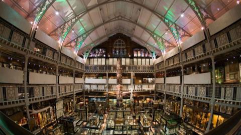 The Pitt Rivers Museum in Oxford