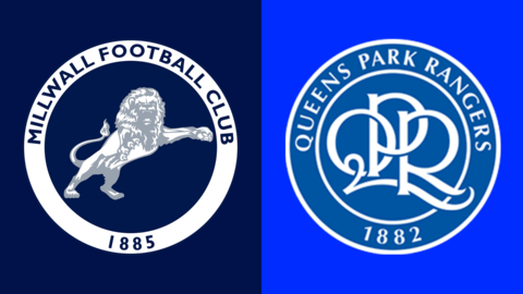 Millwall and QPR club badges