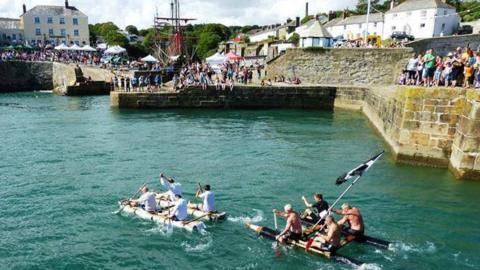 Charlestown Regatta raft race