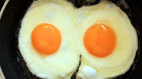 Two fried eggs
